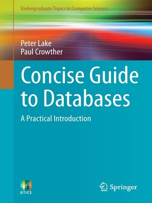 cover image of Concise Guide to Databases